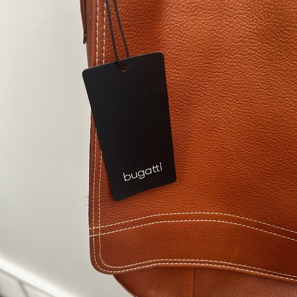 Cognac Messenger Bag - Picture 2 of 4